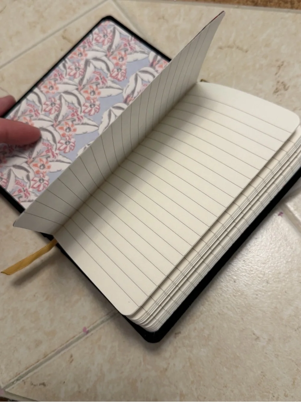 Black Velvet 'Secrets' Journal with Gold Accent